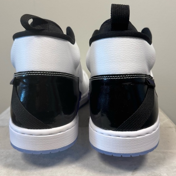 Nike Jordan Fadeaway Men's Sneakers AO1329-100 , size 14, black and white, NWOT - Picture 11 of 15